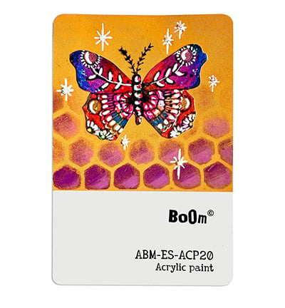 ABM Mask Hexagon Stars Art By Marlene nr.328