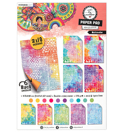ABM Design Paper Pad Multicolor Art By Marlene nr.278