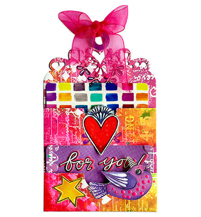 ABM Die-cut Paper Pad Extra Big Elements Art By Marlene nr.275