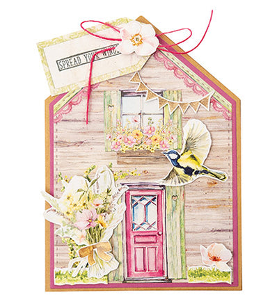 SL Mixed Paper Pad Envelops, Cards Spring Meadow nr.269