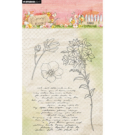 SL Clear Stamp Florals Spring Meadow nr.773