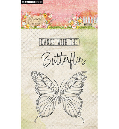 SL Clear Stamp Butterfly Spring Meadow nr.774