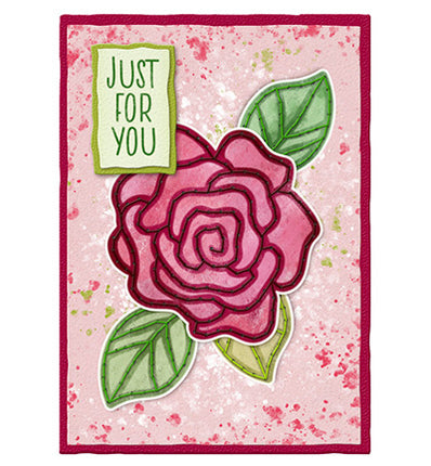 SL Mask Embroidery, Classic Rose Essentials nr.345