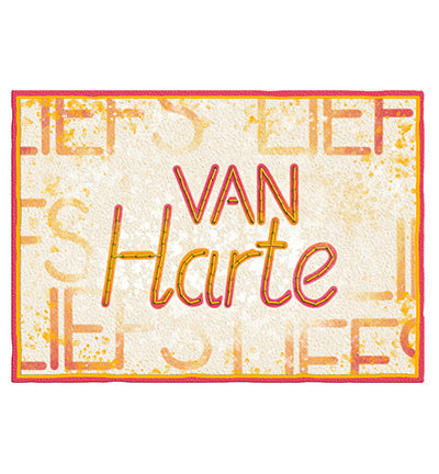 SL Mask Embroidery, Van harte Essentials nr.346