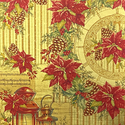 DELUXE THE NUTCRACKER PAPER GOLD A4 5/PKG