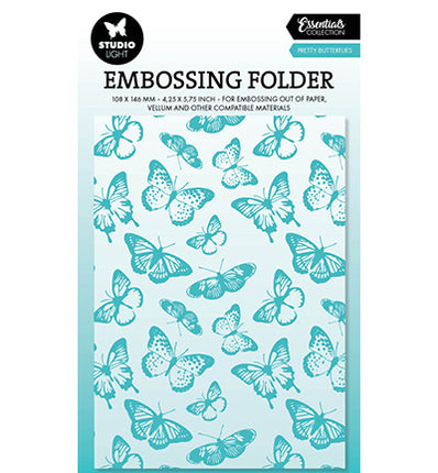 SL Embossing Folders Pretty Butterflies Essentials nr.26