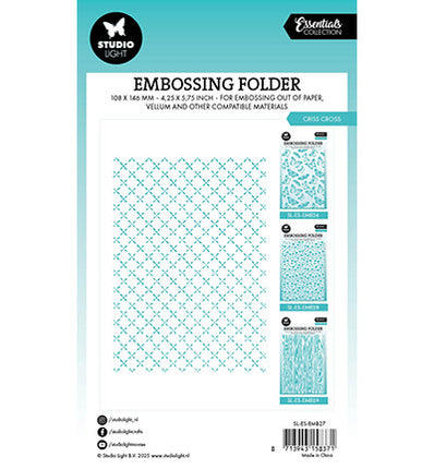SL Embossing Folders Criss Cross Essentials nr.27