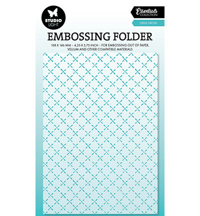SL Embossing Folders Criss Cross Essentials nr.27