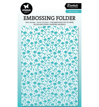 SL Embossing Folders Wild Flowers Essentials nr.28
