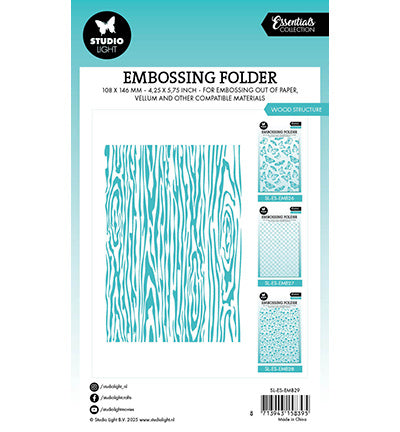SL Embossing Folders Wooden Planks Essentials nr.29