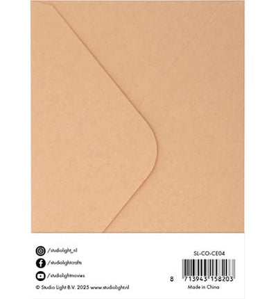 Cards & Envelopes Kraft A6 Consumables nr.04