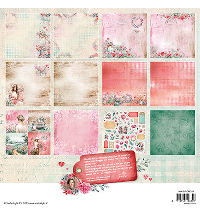 JMA Designer Paper Pad Double-sided Scrapbooking Sending You Love nr.288