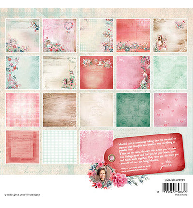 JMA Designer Paper Pad Backgrounds Sending You Love nr.289