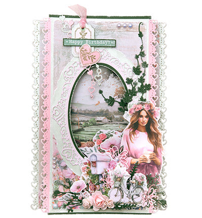JMA Designer Paper Pad Backgrounds Sending You Love nr.289