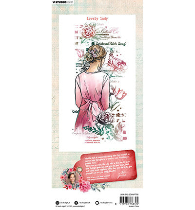 JMA Clear stamps Lovely Lady Sending You Love nr.798
