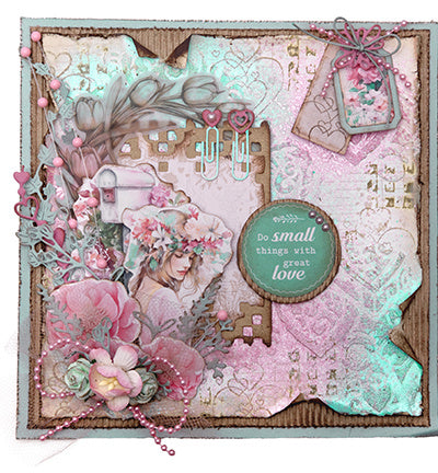 JMA Cutting Die Florals Sending You Love nr.963