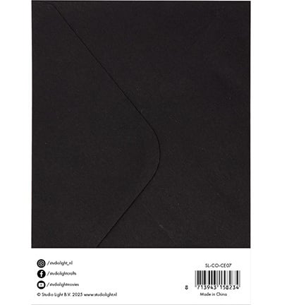 Cards & Envelopes Black Consumables nr.07