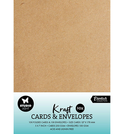 Cards & Envelopes Kraft Consumables nr.08
