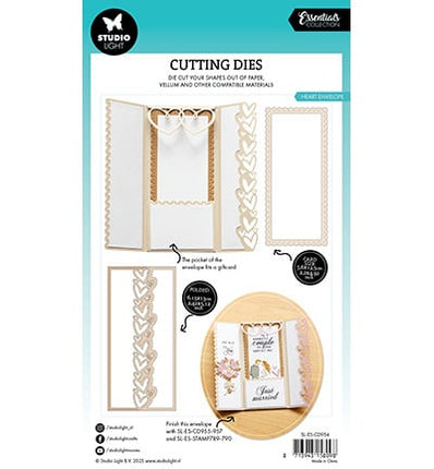 SL Cutting Die Heart Envelope Essentials nr.954