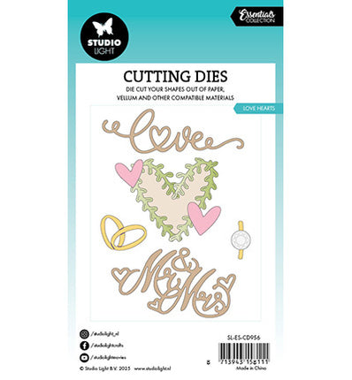 SL Cutting Die Love Hearts Essentials nr.956