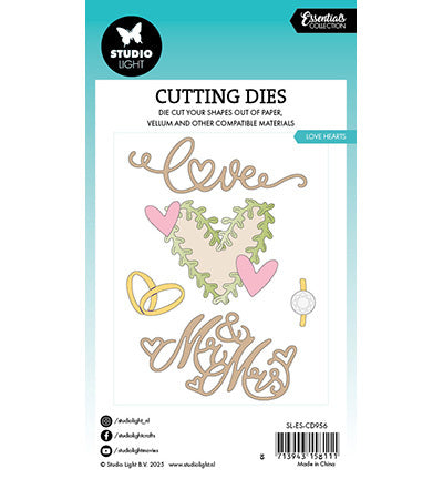 SL Cutting Die Love Hearts Essentials nr.956