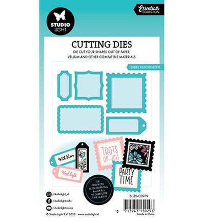 SL Cutting Die Label Assortment Essentials nr.979