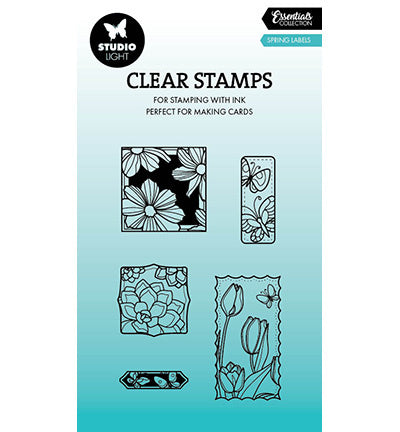 SL Clear stamp Spring Labels Essentials nr.811