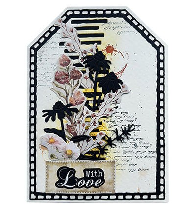 HE Design Paper Pad Background Sweet Bee Memories nr.286