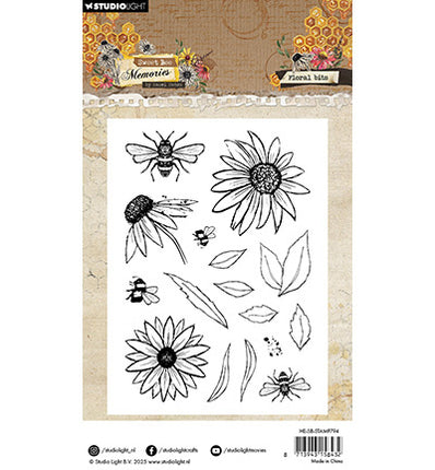 HE Clear Stamp Floral Bits Sweet Bee Memories nr.794