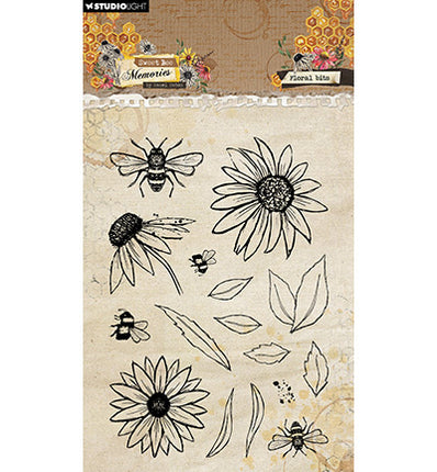 HE Clear Stamp Floral Bits Sweet Bee Memories nr.794