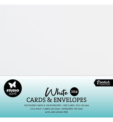 Cards & Envelopes White Consumables nr.09