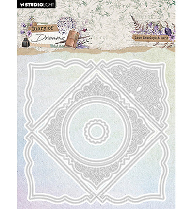 SL Cutting Die Lace Envelope Diary of Dreams nr.977