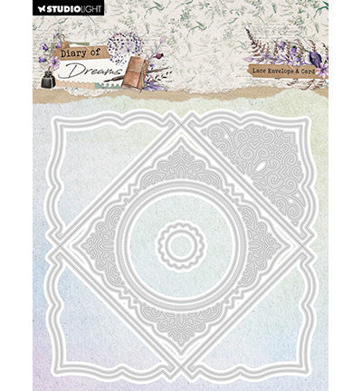 SL Cutting Die Lace Envelope Diary of Dreams nr.977