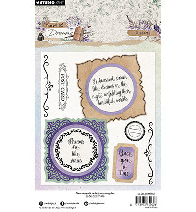 SL Clear Stamps Elements Diary of Dreams nr.807