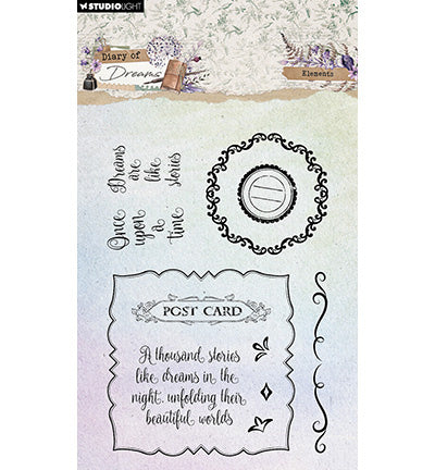 SL Clear Stamps Elements Diary of Dreams nr.807
