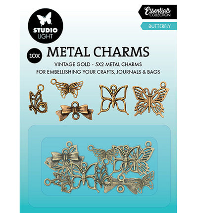 Metal Charms Butterfly Consumables nr.02