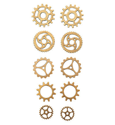 Metal Charms Gears Consumables nr.03
