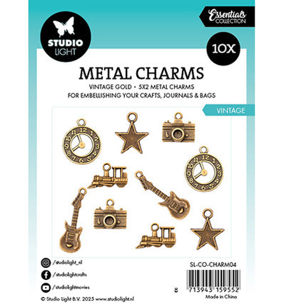 Metal Charms Vintage Consumables nr.04