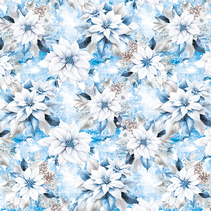 VELLUM ELEGANCE OF BLUE PAPER PATTERNS A4 6/PKG