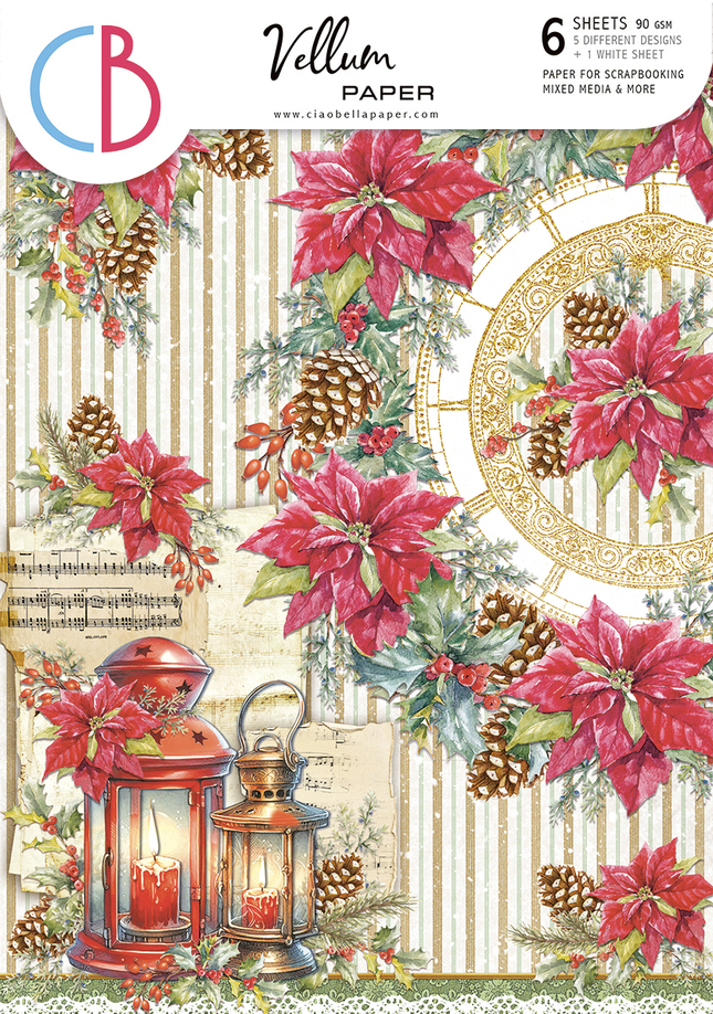 VELLUM THE NUTCRACKER PAPER PATTERNS A4 6/PKG