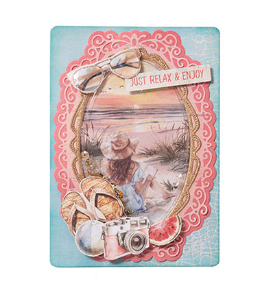 SL Cutting Die Oval frame Essentials nr.1002