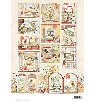 SL Card Making Pad Country roads Essentials nr.17