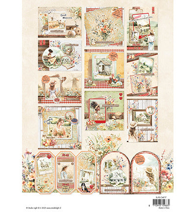 SL Card Making Pad Country roads Essentials nr.17