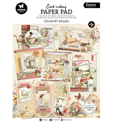 SL Card Making Pad Country roads Essentials nr.17