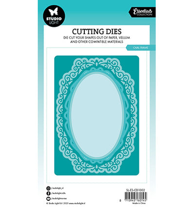 SL Cutting Die Oval frame Essentials nr.1002