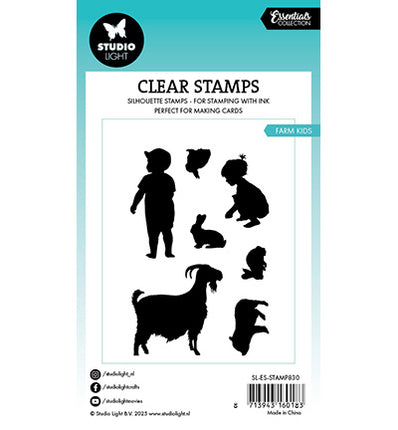 SL Clear Stamp Farm kids Essentials nr.830