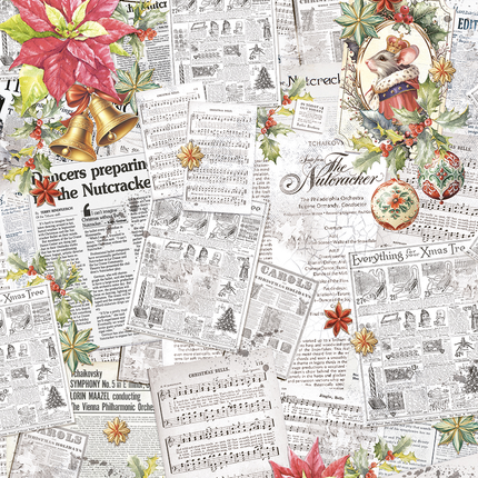 VELLUM THE NUTCRACKER PAPER PATTERNS A4 6/PKG