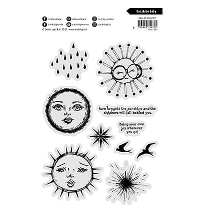 ABM Clear Stamp Sunshine baby Art by Marlene nr.817