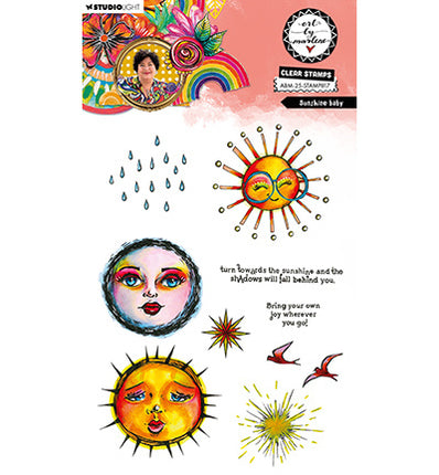 ABM Clear Stamp Sunshine baby Art by Marlene nr.817