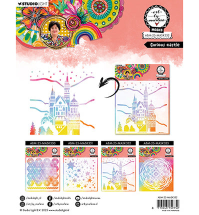 ABM Mask Curious castle Art by Marlene nr.332